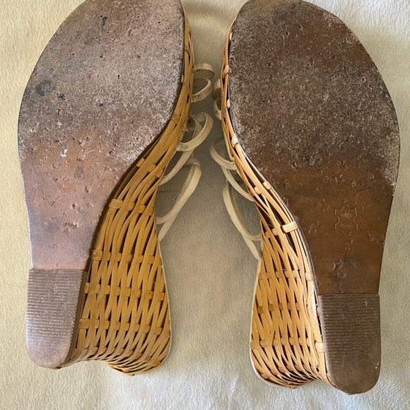 White Michael Kors platform sandals - Picture 5 of 7